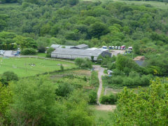 
Rockwood Colliery site, Taffs Well, June 2013